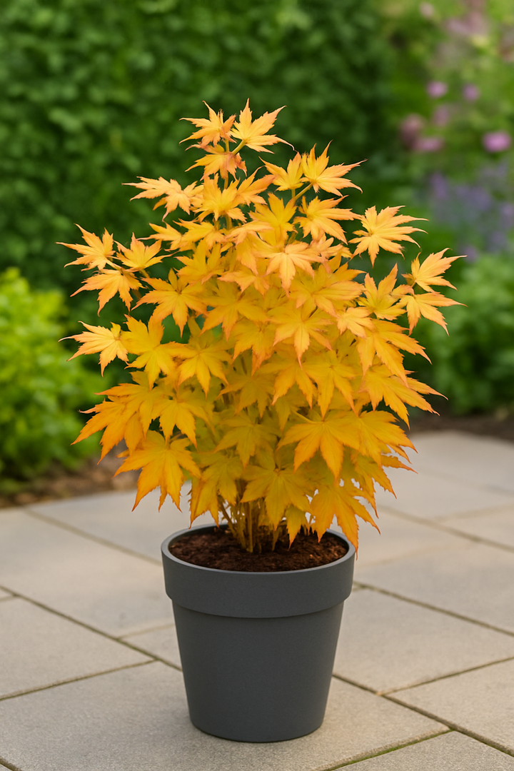 Set van 2 Japanse Esdoorn - Acer palmatum Orange Dream - Oranje