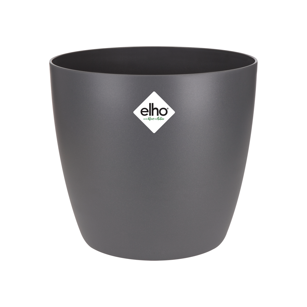 Pot ELHO Brussels Round Antraciet D20 x H19