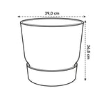 Load image into Gallery viewer, Pot elho Greenville Round groen - D39 x H37
