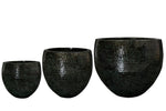 Load image into Gallery viewer, Set van 3 potten - Thom Zwart metaal - Width
