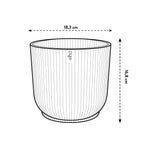 Load image into Gallery viewer, Pot elho Vibes Fold Round roze - D18 x H17
