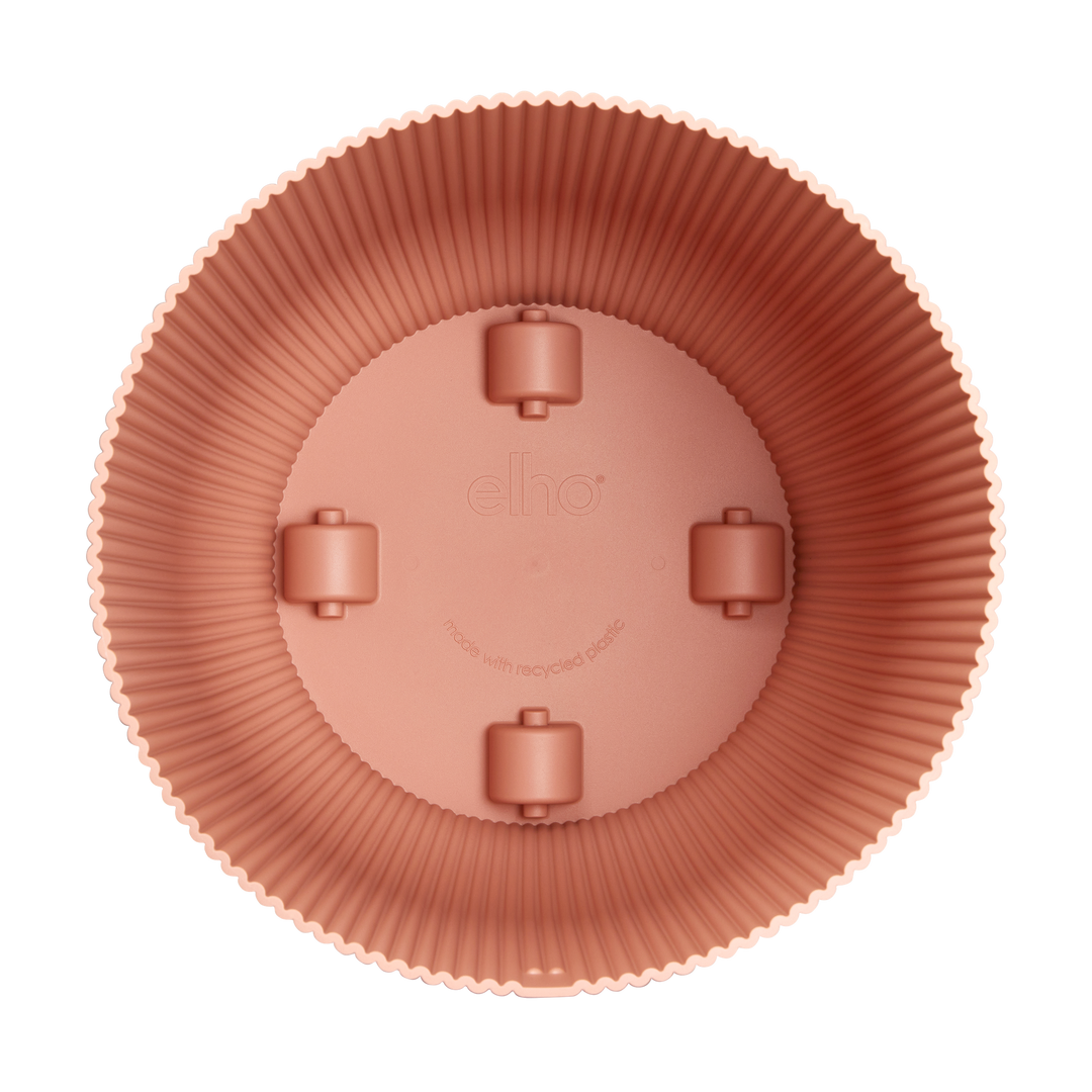 Pot elho Vibes Fold Round roze - met wielen - D35 x H33