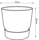 Load image into Gallery viewer, Pot elho Greenville Round groen - D14 x H13
