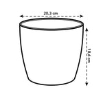 Load image into Gallery viewer, Pot ELHO Brussels Round Wit D20 x H19

