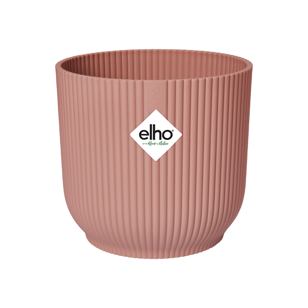 Pot elho Vibes Fold Round roze - met wielen - D35 x H33