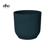 Pot elho Vibes Fold Round blauw - met wielen - D35 x H33